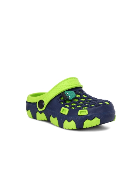 

Disney Boys Green & Navy Blue Clogs