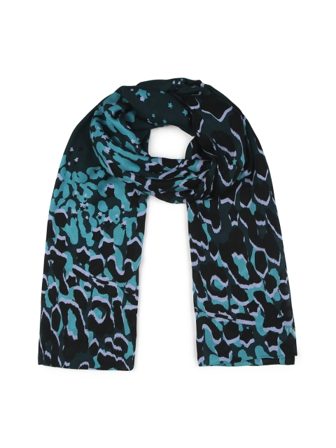 

Ted Baker Women Green & Black Printed Scarf