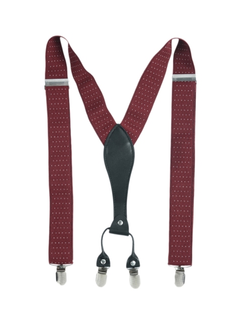 

Kastner Men Maroon Patterned Suspender