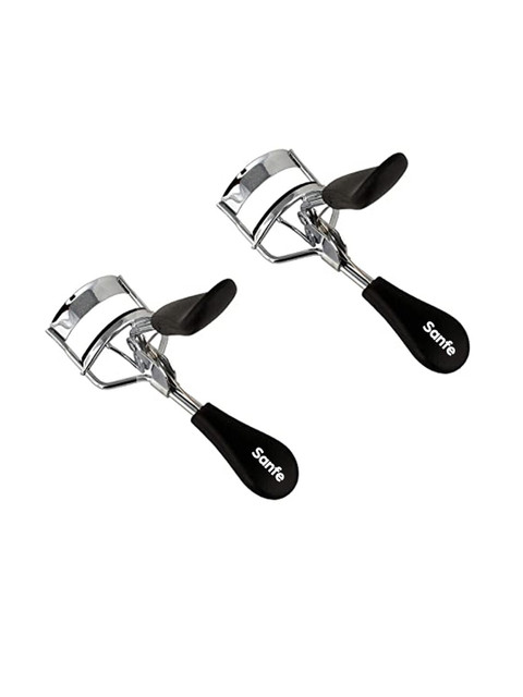 

Sanfe Silver-Toned 2 Premium Maestro Half Rounded Eyelash Curlers