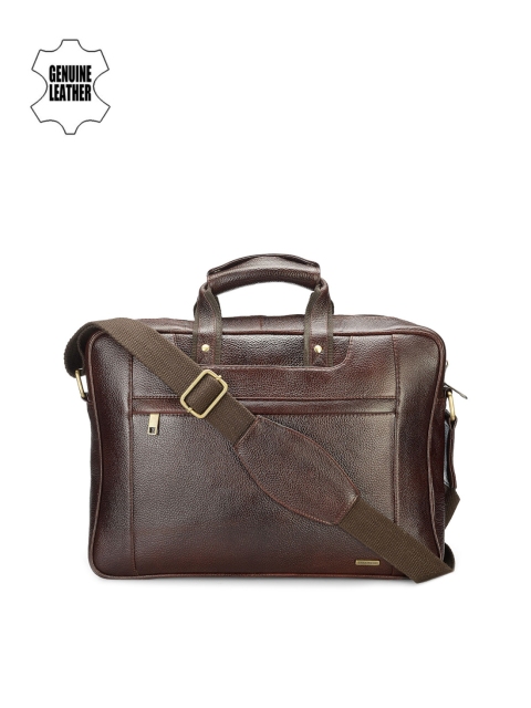 

Teakwood Leathers Men Brown Leather Laptop Bag