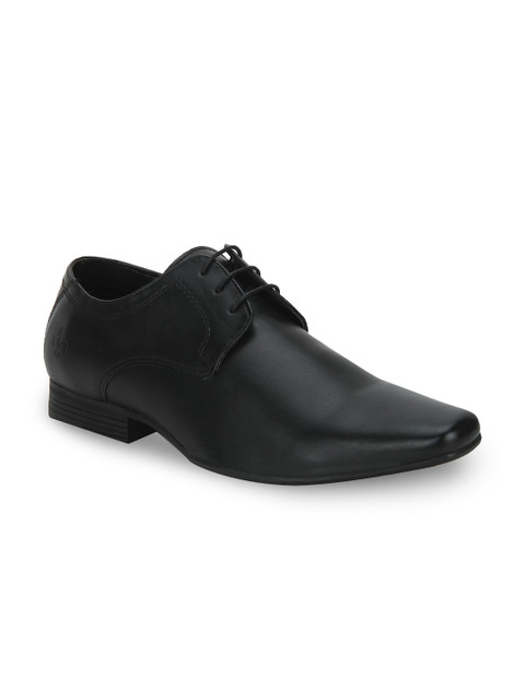 

Bond Street by Red Tape Men Black Textured Formal Shoes