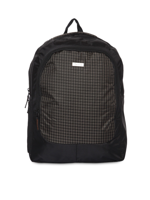 

Impulse Unisex Black Checked Backpack