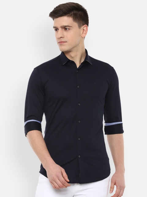 

Van Heusen Sport Men Black Slim Fit Casual Shirt