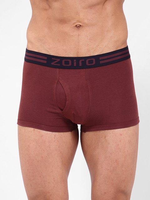 

Zoiro Men Brown Solid Trunks 2012_1P_BITTER CHOCOLATE