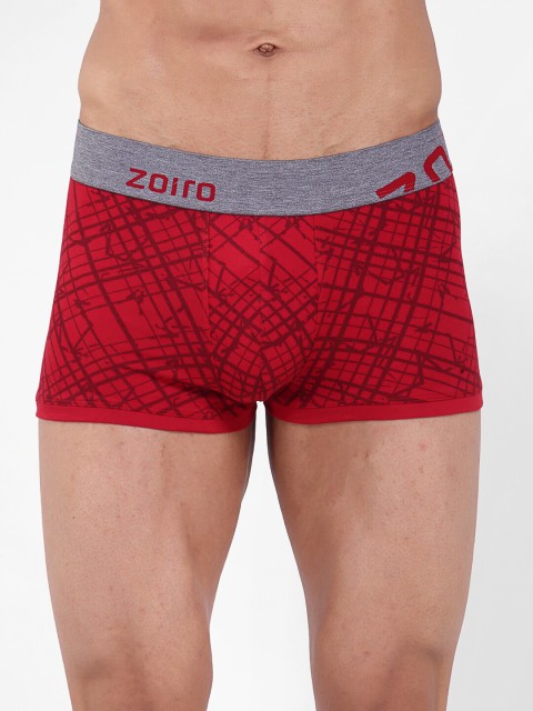 

Zoiro Men Red Printed Trunk 1522_1P_RIBBON RED