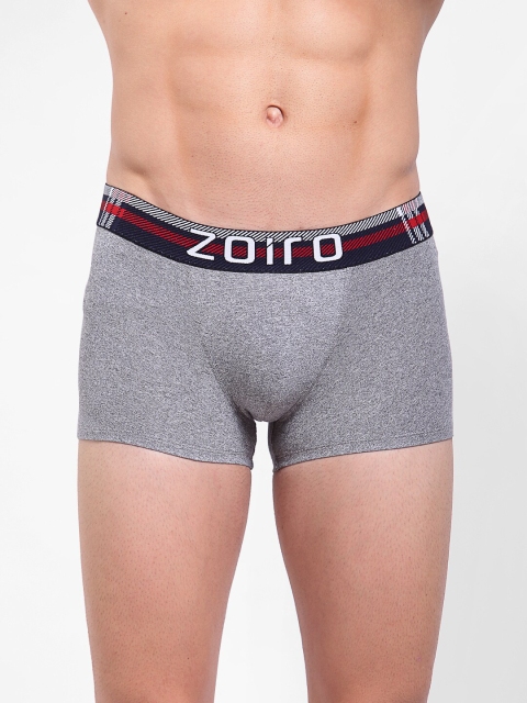 

Zoiro Men Grey Solid Trunk