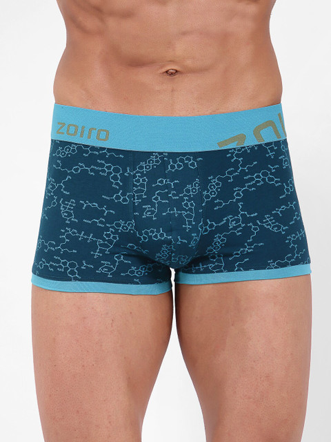 

Zoiro Men Blue Printed Bio-Washed Trunk 1522_1P_ATLANTICDEEP