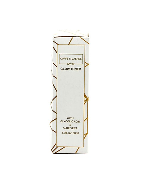 

CUFFS N LASHES Glow Toner With Glycolic Acid & Aloe vera 100 ml, White
