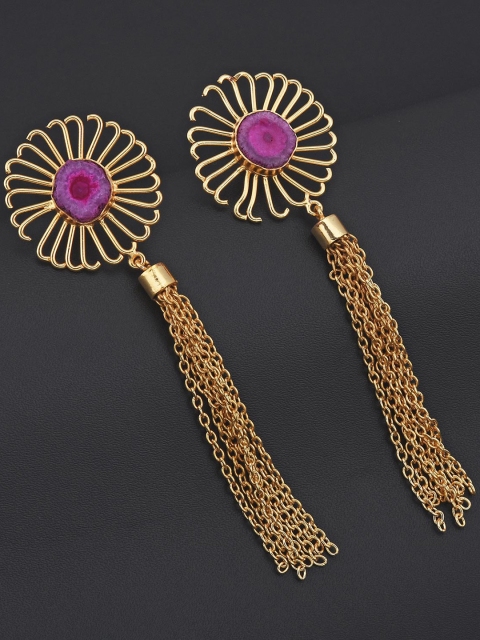

Tistabene Red Contemporary Drop Earrings
