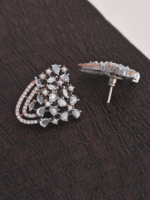 

Tistabene White Contemporary Studs Earrings