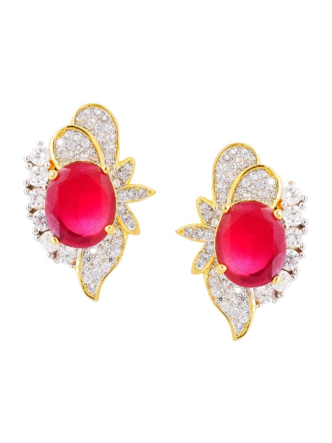

Tistabene Red Contemporary Ear Cuff Earrings