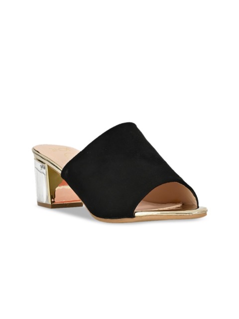 

Jove Black Block Sandals