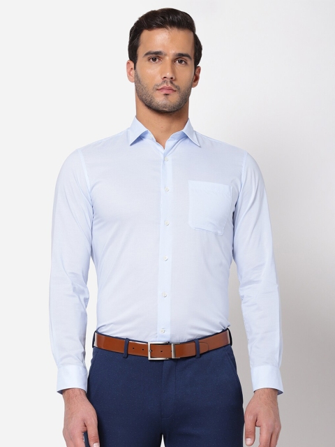 

AD By Arvind Men Blue Formal Shirt