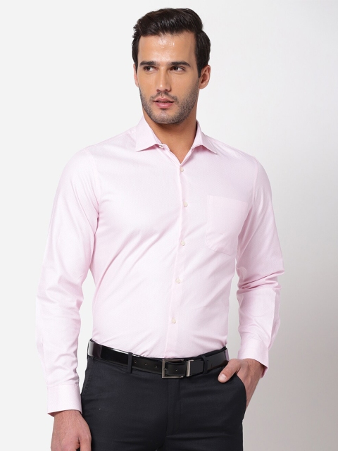 

AD By Arvind Men Pink Formal Shirt