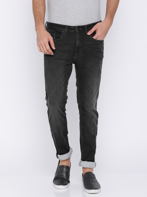 

Ed Hardy Men Black Skinny Fit Mid-Rise Clean Look Jeans