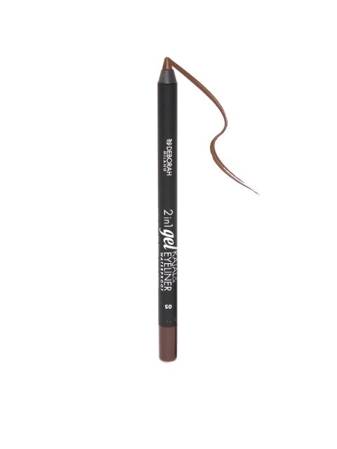 

Deborah Milano 2-in-1 Waterproof Gel Brown Kajal & Eyeliner 05