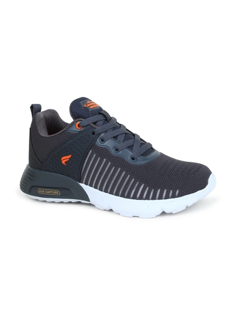 

Champs Men Grey Mesh Running Shoes