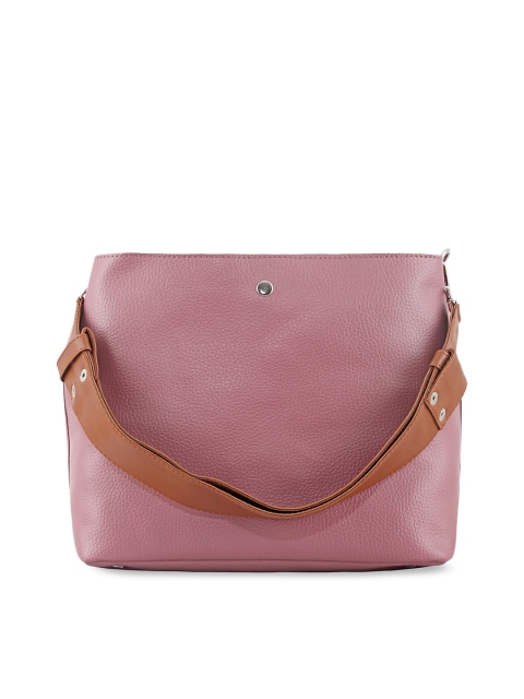 

Toteteca Pink Textured Structured Handheld Bag