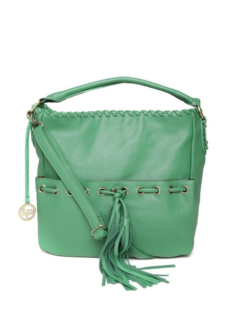 

Lino Perros Green Handbag with Sling Strap