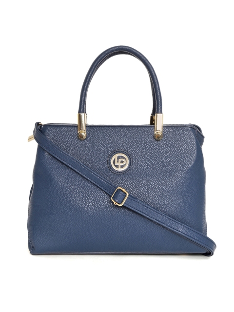 

Lino Perros Navy Handbag with Sling Strap, Navy blue