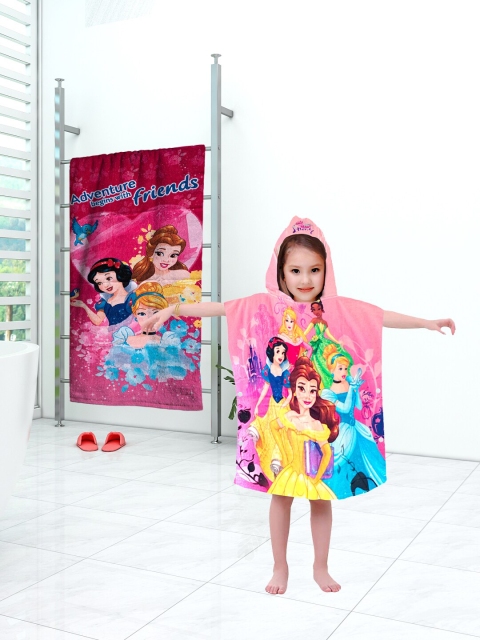 

Disney Kids Athom Living Princess Hooded & Bath Towel Combo, Multi
