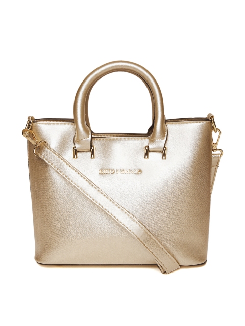 

Lino Perros Gold-Toned Handbag with Sling Strap