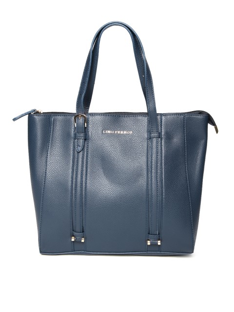 

Lino Perros Navy Handbag, Navy blue