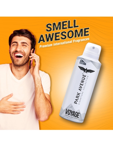 

Park Avenue Voyage Premium Body Spray 150 ml, White