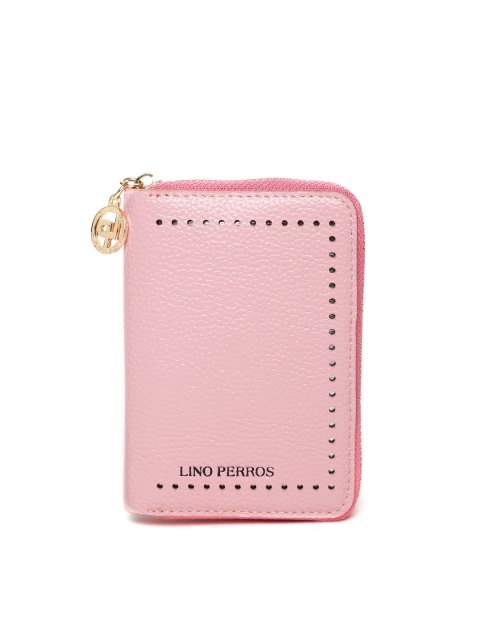 

Lino Perros Women Pink Zip-Around Wallet