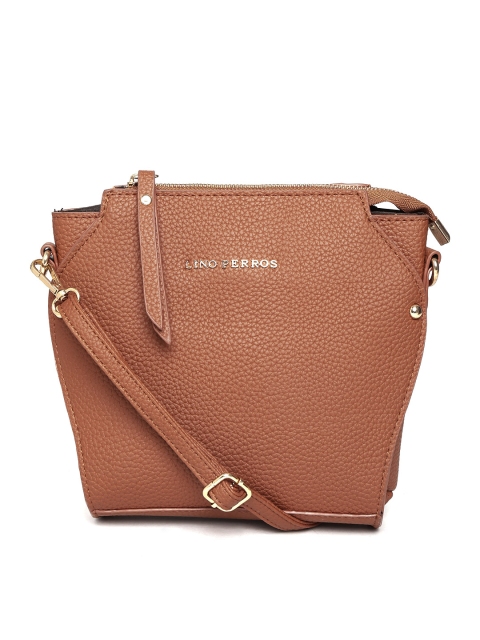 

Lino Perros Brown Sling Bag