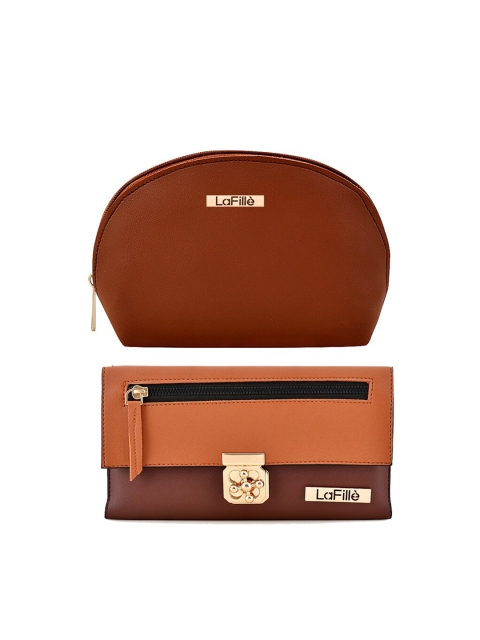 

LaFille Set of 2 Brown Purse Clutch