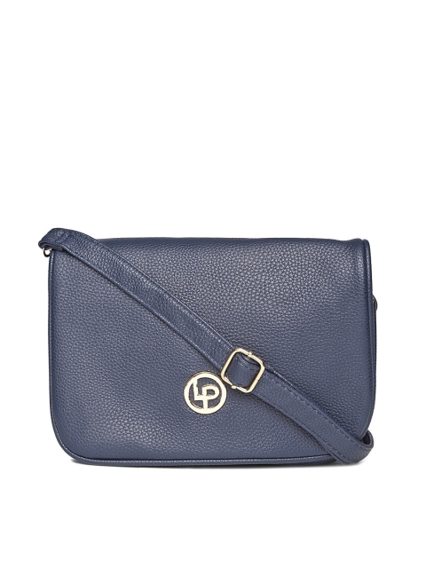 

Lino Perros Navy Sling Bag, Navy blue