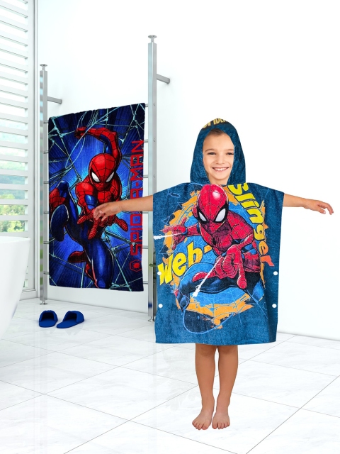 

Marvel Pack of 2 Multi Spiderman Hooded Bath Towel
