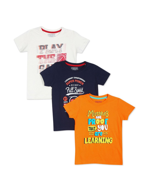 

Cherokee Boys Assorted Pack Of 3 T-shirts