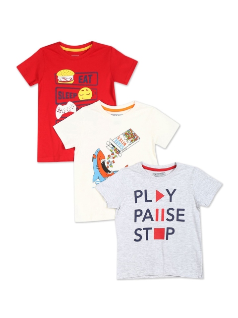 

Cherokee Boys Pack of 3 Assorted Printed T-shirts