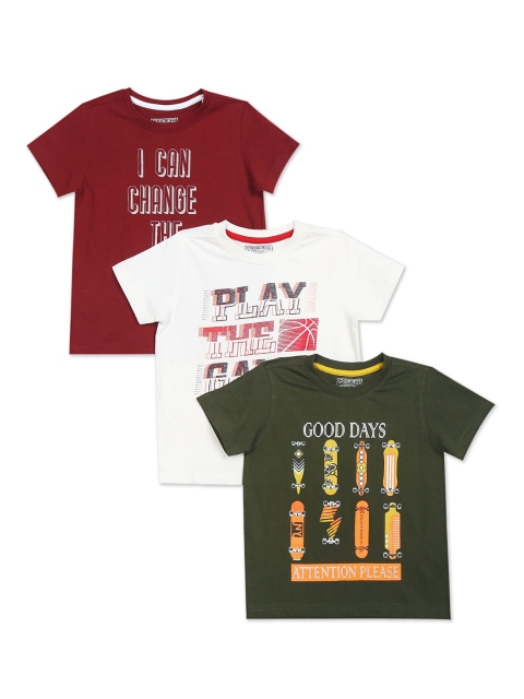 

Cherokee Boys Pack of 3 Assorted Printed T-shirts