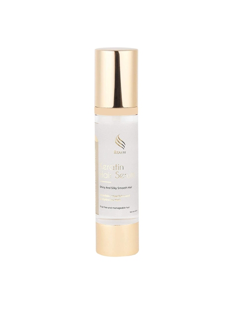 

REALLE Black Keratin Hair Serum 50 Ml, White