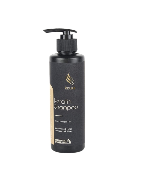 

REALLE Off White Keratin Shampoo for Hair Growth Stimulation 300ml