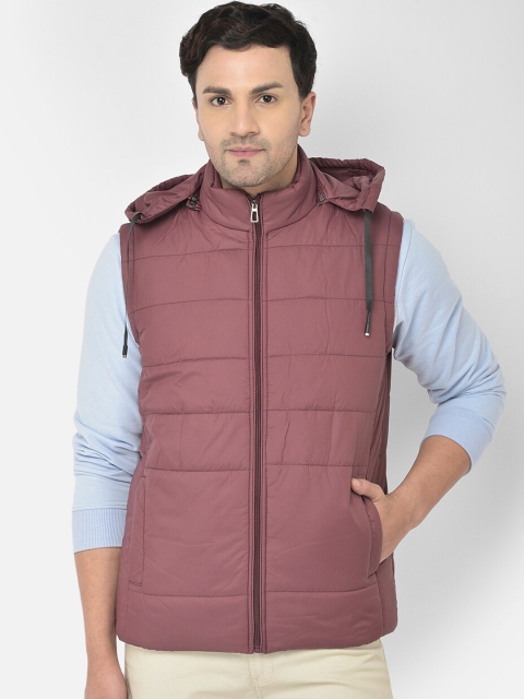 

COBB Men Burgundy Lightweight Padded Jacket