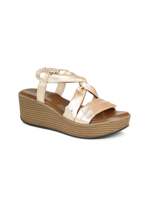

Inc 5 Rose Gold Party Wedge Sandals