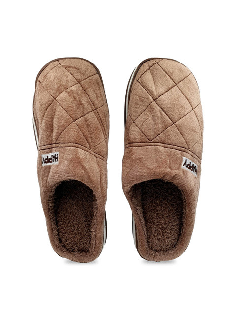 

Pampy Angel Men Brown Solid Rubber Room Slippers