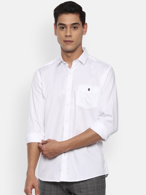 

Louis Philippe Sport Men White Slim Fit Pure Cotton Semiformal Shirt