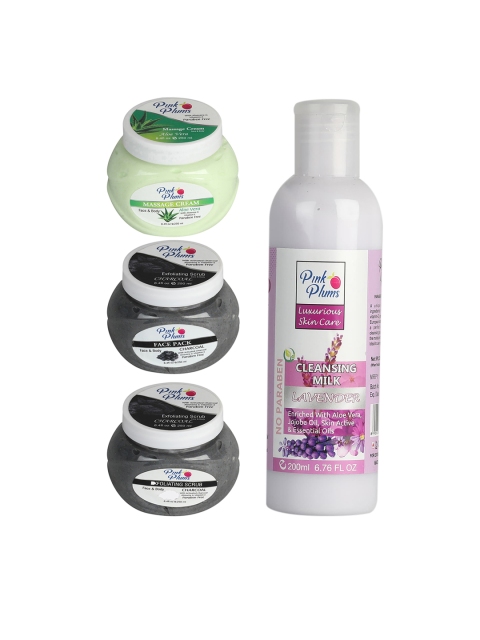 

Pink Plums Multi Set of 4 Facial Kit