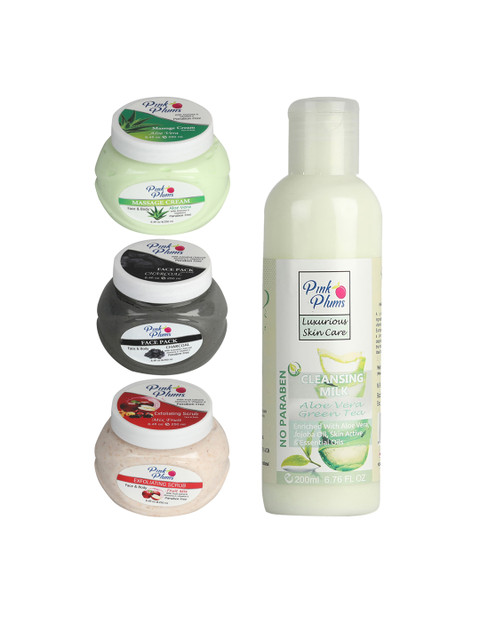 

Pink Plums Multi Set of 4 Facial Kit