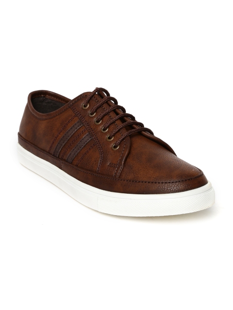 

San Frissco Men Brown Sneakers
