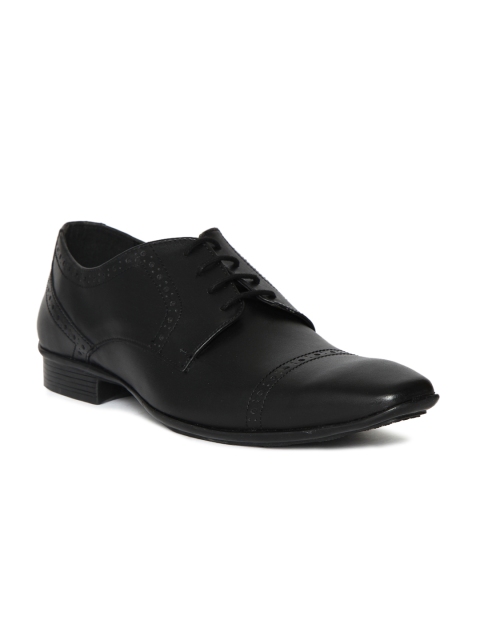 

Knotty Derby Men Black Leather Brogues