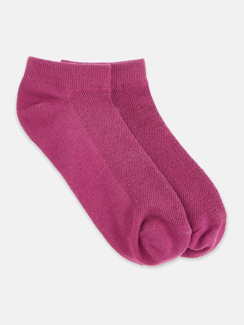

Honey by Pantaloons Women Purple Solid Ankle-Length Socks