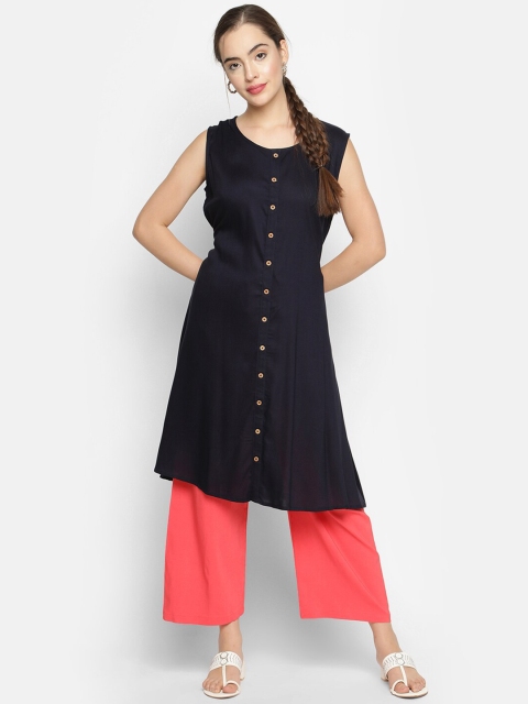 

V2 Value & Variety Navy Blue Kurti