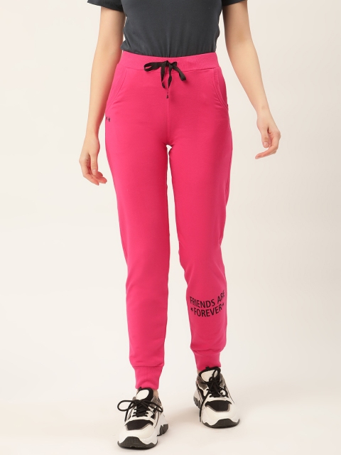 

FEMEA Women Pink Slim Fit Solid Joggers